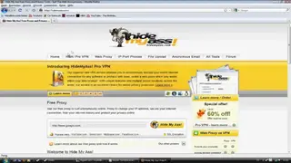 HideMyAss screenshot