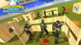 High School Paintball Shooting Arena: FPS Game screenshot