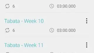 HIIT – interval training timer screenshot