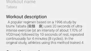 HIIT – interval workout PRO screenshot