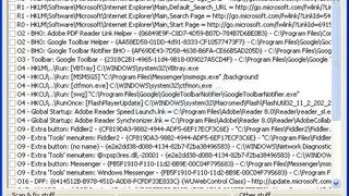 HijackThis screenshot