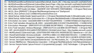 HijackThis screenshot