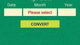 Hijri Calendar and Converter screenshot