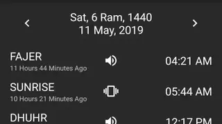 Hijri Calendar Prayer Times, Event, Reminder screenshot