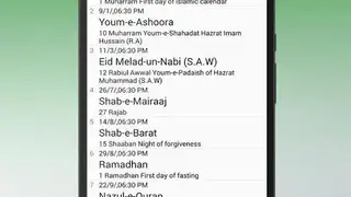 Hijri Calendar With Widget screenshot