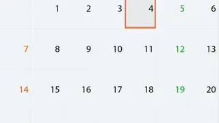 Hijri Islamic and Gregorian Calendar screenshot