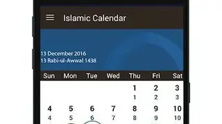 Hijri Islamic Calendar 2019 screenshot