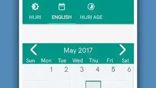 Hijri Islamic Calendar by Art Lab screenshot