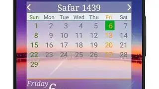 Hijri Islamic Calendar Plus Calendar screenshot