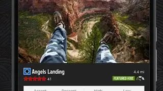 Hiking Project screenshot