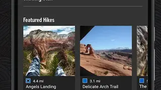 Hiking Project screenshot