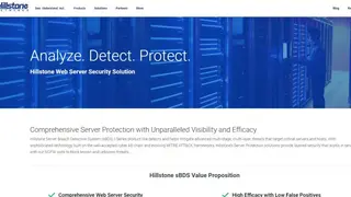 Hillstone S-Series Network Intrusion Prevention System (NIPS) screenshot