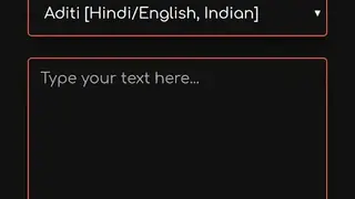 Hindi Text To Speech screenshot