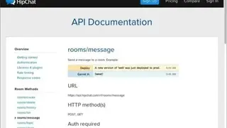 HipChat screenshot