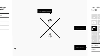 Hipster Logo Generator screenshot