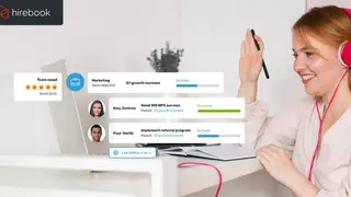 Hirebook screenshot