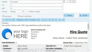 HireHop screenshot