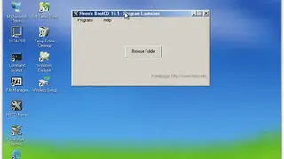 Hiren’s BootCD PE screenshot