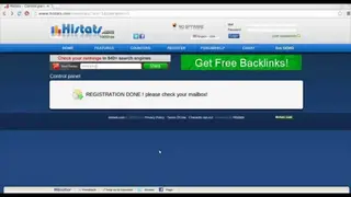 Histats screenshot
