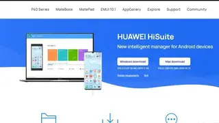 HiSuite screenshot