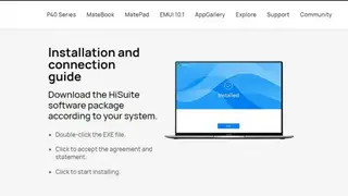 HiSuite screenshot