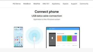 HiSuite screenshot