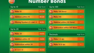 Hit the Button Math screenshot