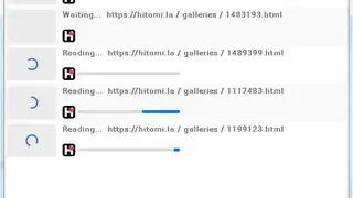 Hitomi Downloader screenshot