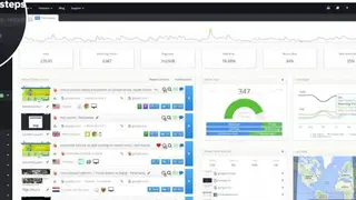 Hitsteps Web Analytics screenshot