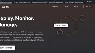Hive OS screenshot