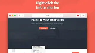 HIVE URL Shortener screenshot