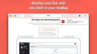 HIVE URL Shortener screenshot