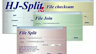 HJSplit screenshot
