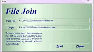 HJSplit screenshot