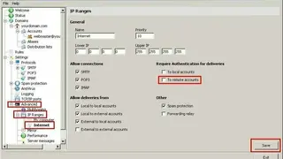 hMail Server screenshot