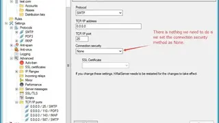 hMail Server screenshot