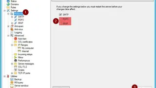 hMail Server screenshot