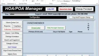 HOA/POA Manager screenshot