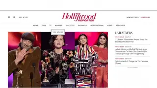 Hollywood Reporter screenshot