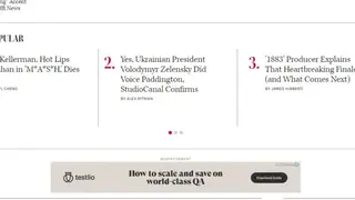 Hollywood Reporter screenshot