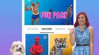 Holo – Holograms for Videos in Augmented Reality screenshot