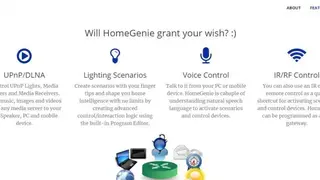 HomeGenie screenshot