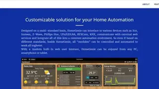 HomeGenie screenshot
