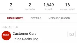 Homes for Sale – Edina Realty screenshot