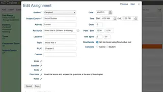 Homeschool Tracker screenshot