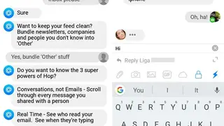 Hop Encrypted Email screenshot