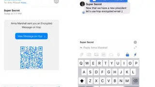 Hop Encrypted Email screenshot