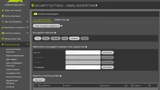 Hornetsecurity Email Archiving screenshot