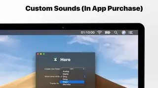 Horo – Timer for Menu Bar screenshot