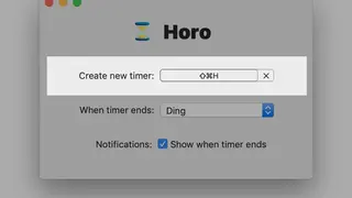 Horo – Timer for Menu Bar screenshot
